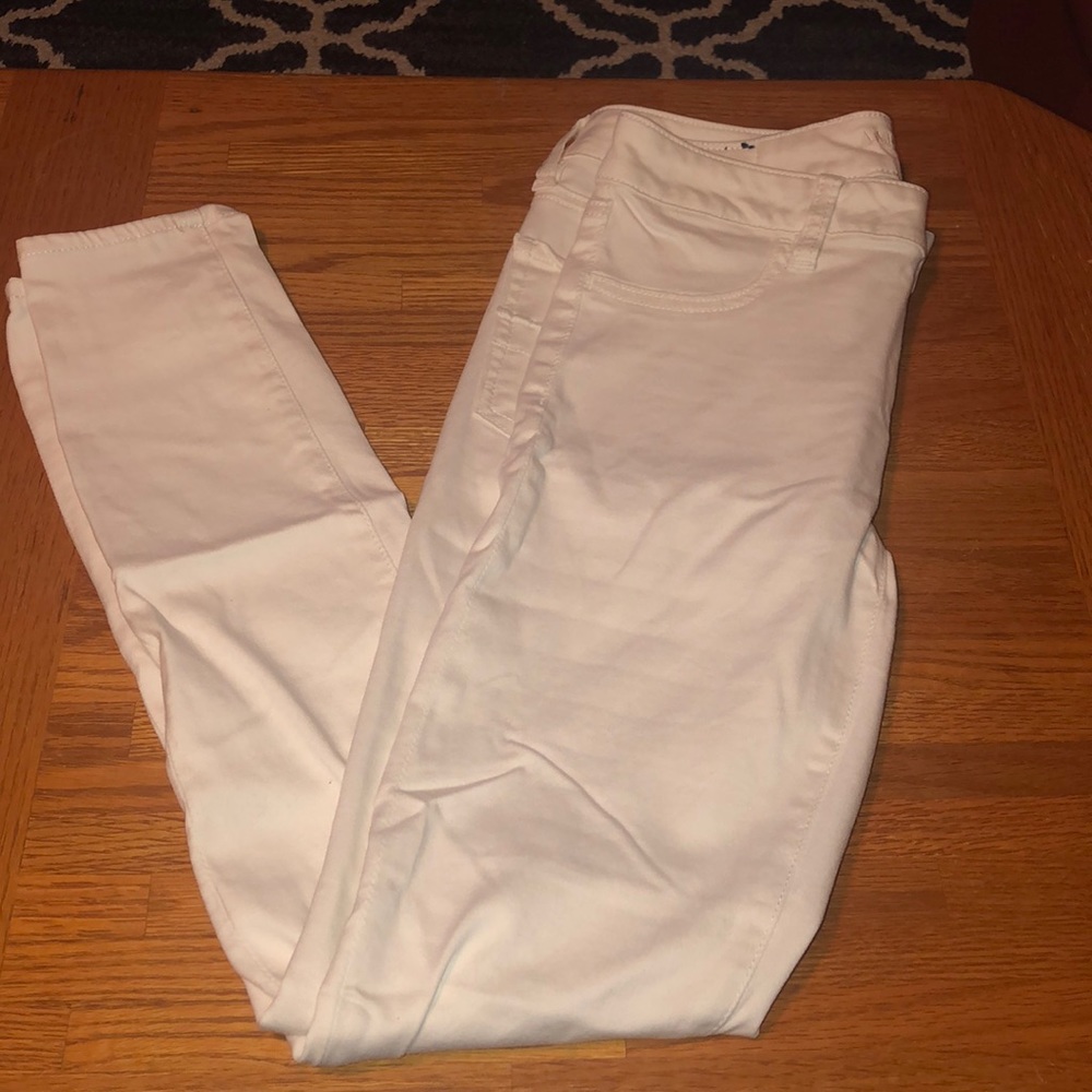 AMERICAN EAGLE white legging denim